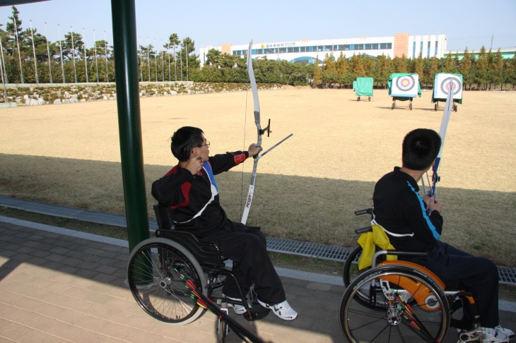 2010 부산광역시 장애인 양궁 교실