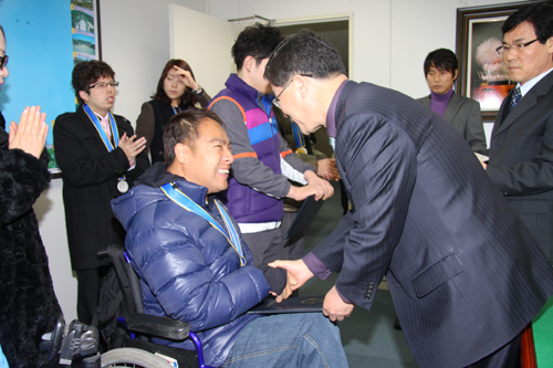 제10회 광저우장애인아시아경기대회 포상금지급증서 전달-1