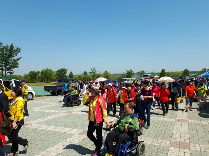 사상구장애인체육회 한마음걷기대회 개최지원