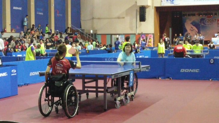 2017 코리아오픈국제장애인탁구대회 