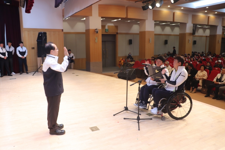 제38회 전국장애인체육대회 부산선수단 결단식 개최