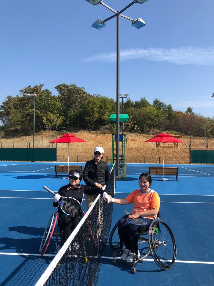 제38회 전국장애인체육대회 테니스 사진