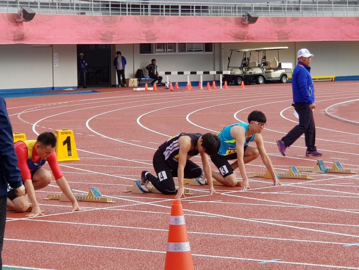 제39회 전국장애인체육대회 육상 사진