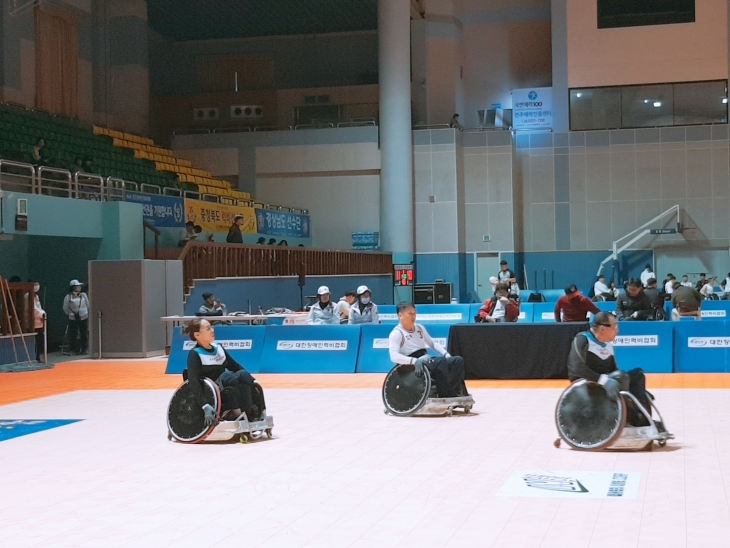 제38회 전국장애인체육대회 럭비 사진