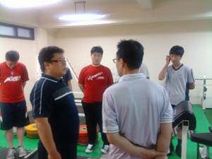 제30회 전국장애인체육대회 부산선수단(역도, 골볼) 강화훈련 격려방문(2010.7.13)